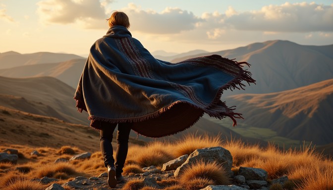 Free Traditional Indigo Cloak Image - Highlands, Sunset, Traditional ...