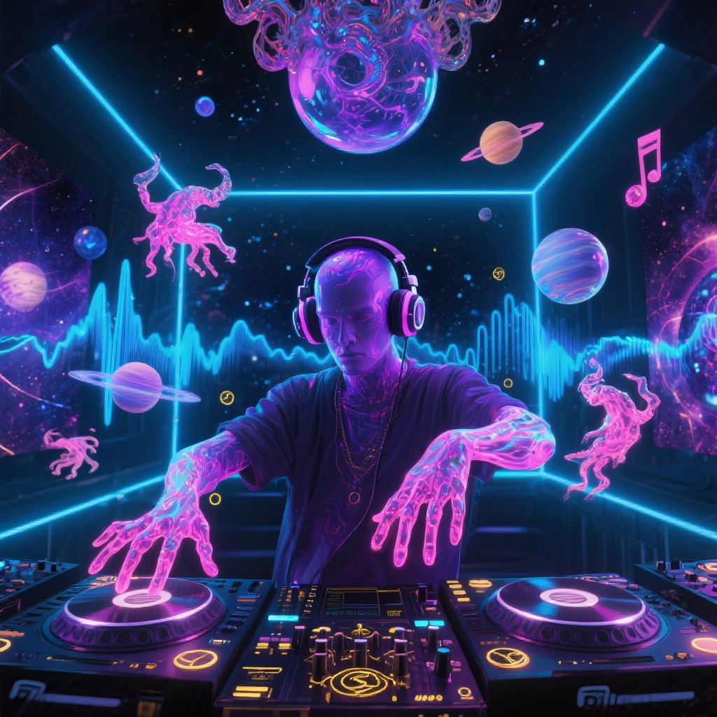 Free Cosmic Beat Alchemist Image - Surreal, Cosmic, Dj | Download at ...