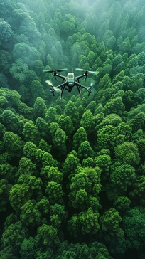Free Drone Over Forest Image - Drone, Forest, Greenery | Download at ...