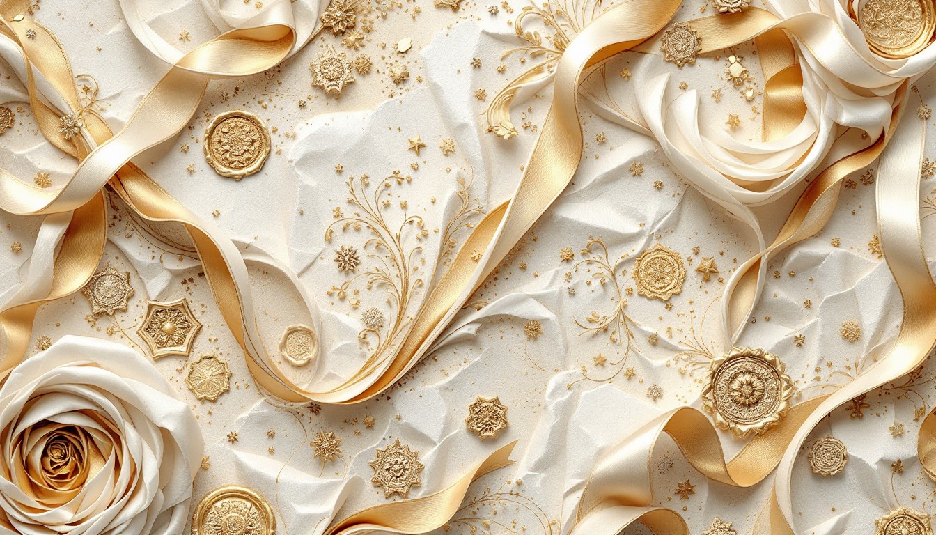 Golden Ribbo Free Golden Ribbon Symphony Image - Baroque, Gold, Ribbon | Download at ...