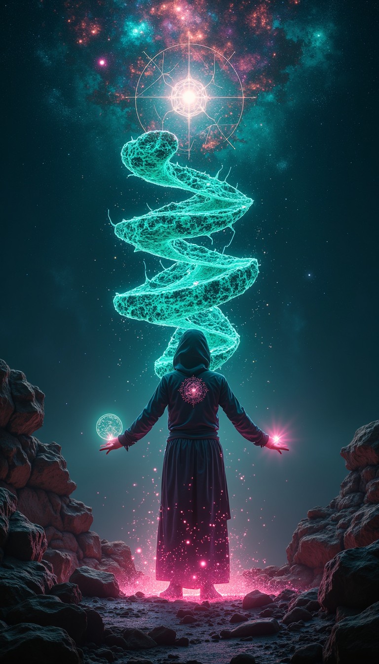 Free Digital Cosmic Shaman Image - Shaman, Cybernetic, Mystical ...