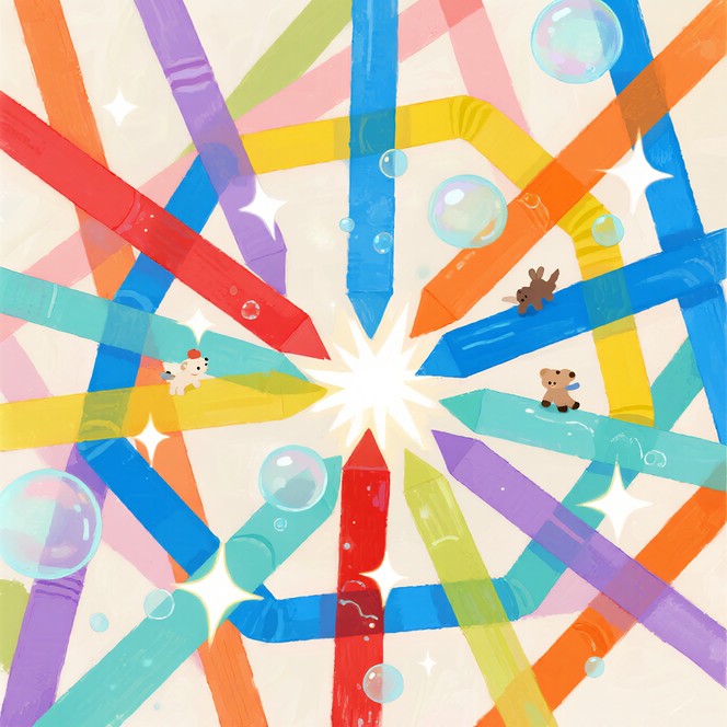Straw Friend Free Colorful Straw Wonderland Image | Download at StockCake