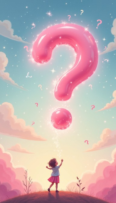 Free Magical Question Mark Image - Whimsical, Magical, Curious ...