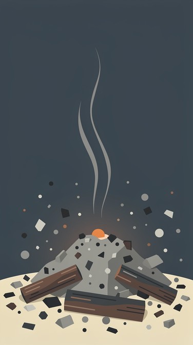 Free Ashes Rising Upward Image - Ash, Embers, Smoke | Download at StockCake