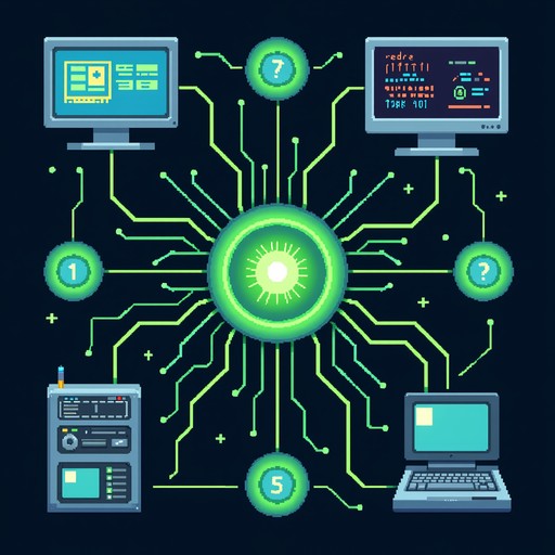 Free Connected Tech Ecosystem Image - Technology, Circuit, Digital ...
