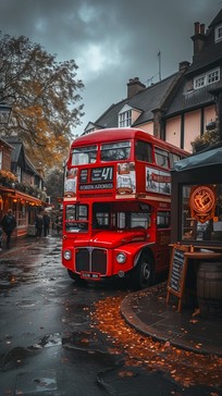 Free Iconic Red Bus Image - London, Bus, Red | Download at StockCake