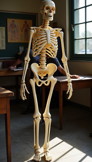 Free Anatomy Class Skeleton Image - Skeleton, Anatomy, Classroom ...