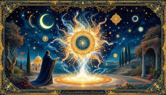 Free Mystical Sorcerer Summoning Image - Sorcerer, Wizard, Summoning ...