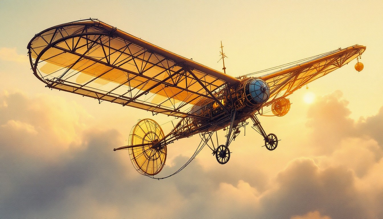 Free Dawn Flying Machine Photo - Aviation, Renaissance, Dawn | Download ...