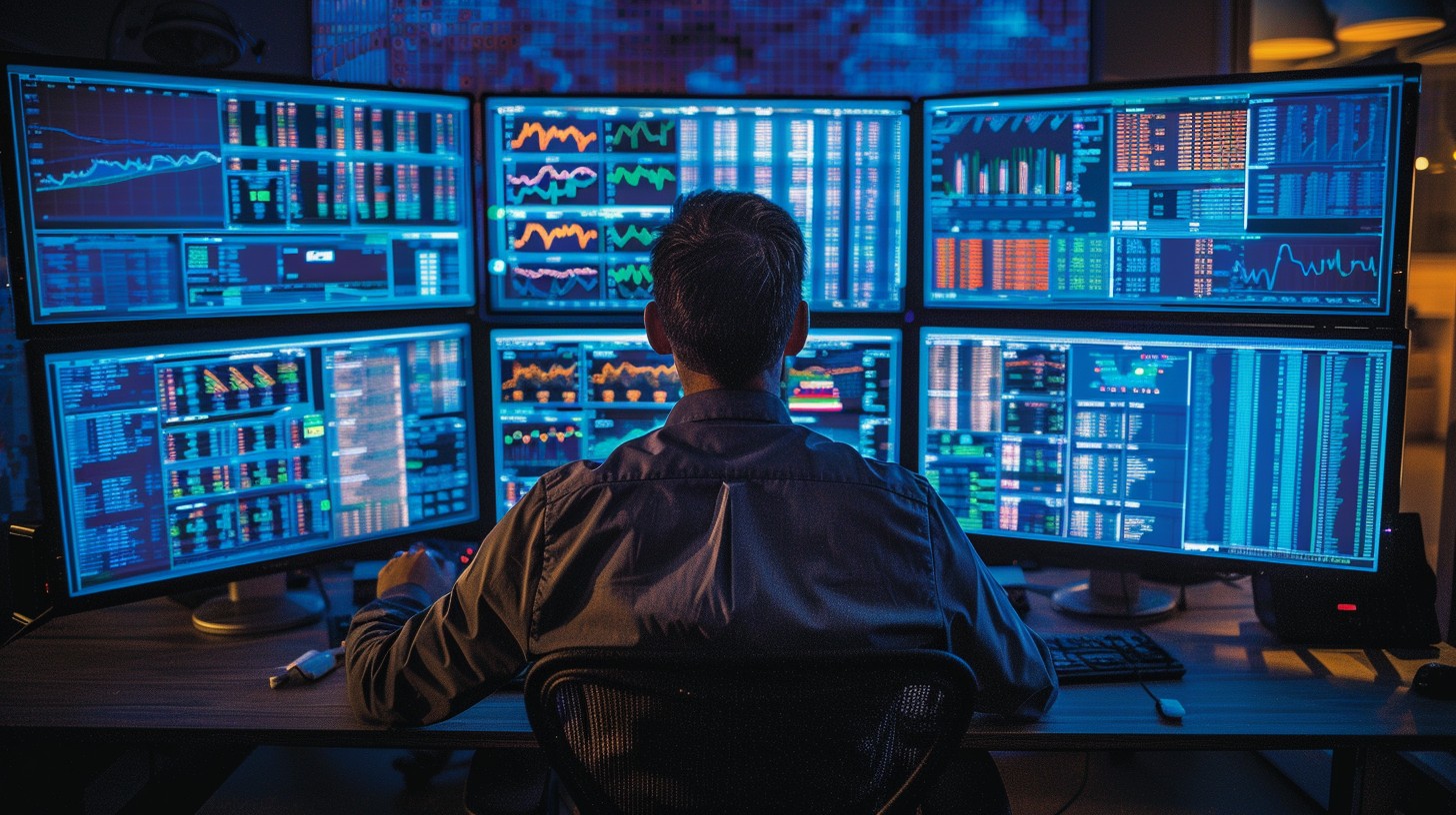 Free Monitoring Data Screens Image - Technology, Monitoring, Analytics ...