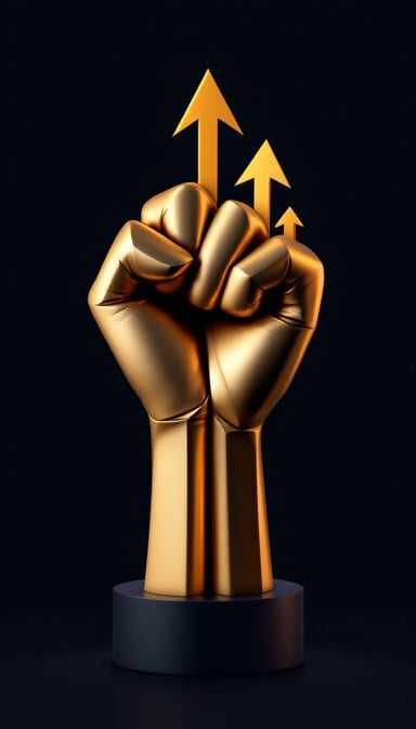 Free Strength Rising Golden Image | Download at StockCake