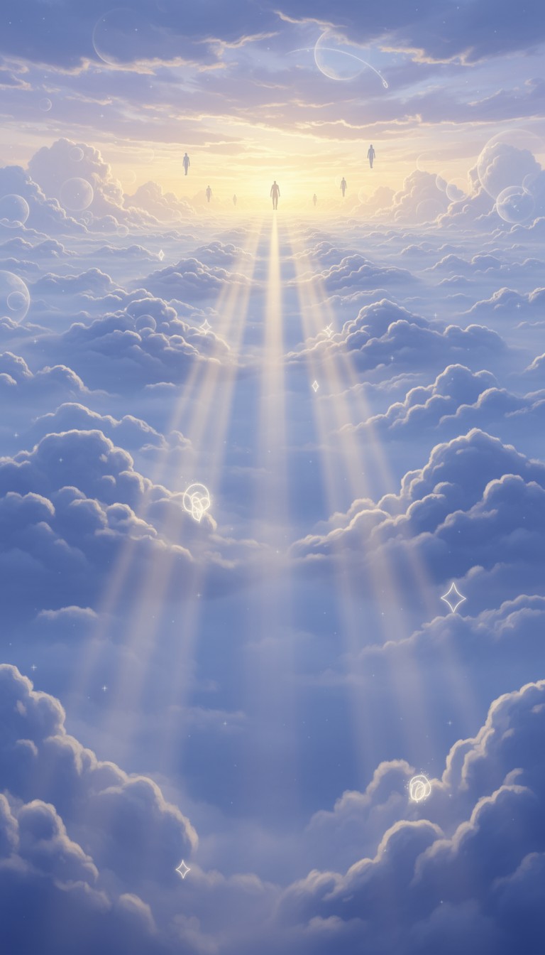 Free Divine Light Ascending Image - Heaven, Clouds, Celestial ...