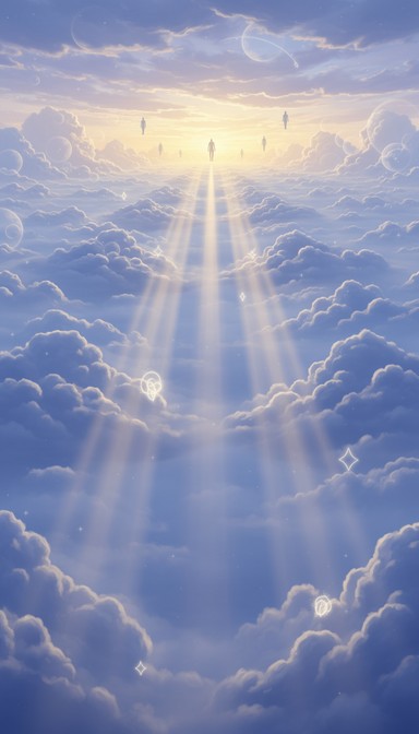 Free Divine Light Ascending Image - Heaven, Clouds, Celestial ...