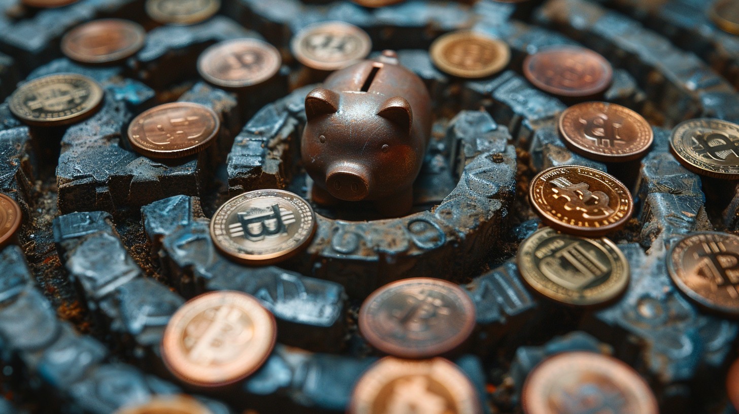 Free Pig Among Coins Image - Coins, Pig, Bronze | Download at StockCake