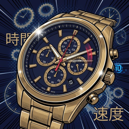 Free Anime Watch Illustration Image - Anime, Watch, Chronograph ...