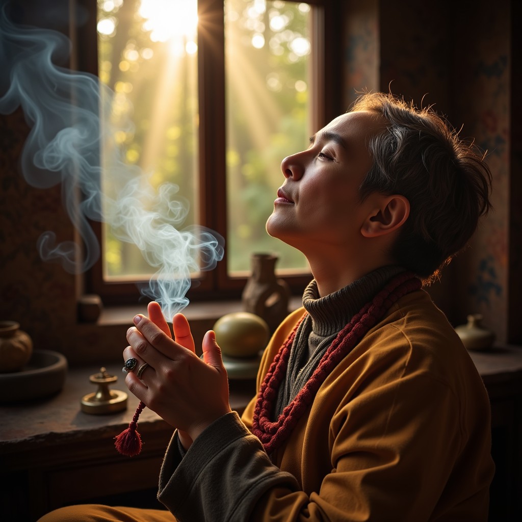 Free Sacred smoke ritual Image - Spiritual, Incense, Contemplation ...