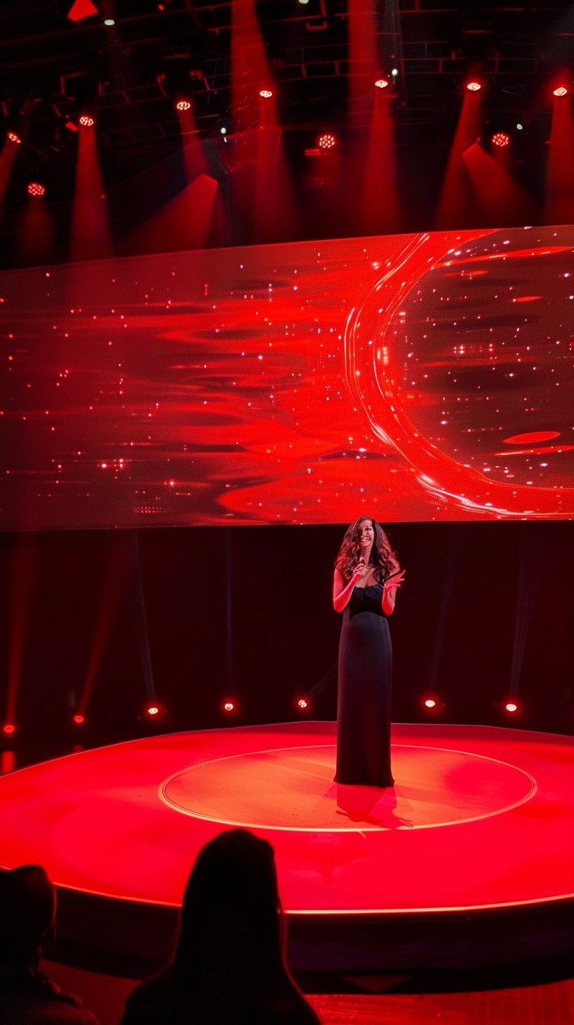 Free Stage Performance Illuminated Photo - Singer, Stage, Red ...