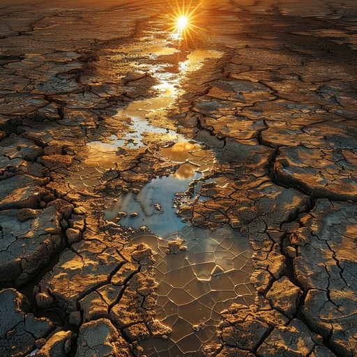 Fragmented Sunlight Free Sunset, Cracks, Reflection Image - Sunset, Landscape, Reflection ...