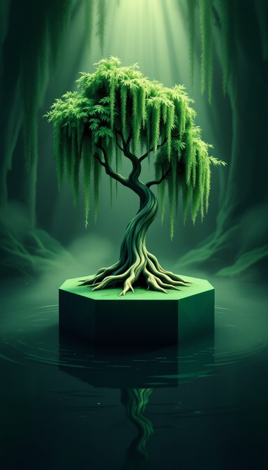 Free Geometric Swamp Tree Image - 3d, Illustration, Lowpoly | Download ...