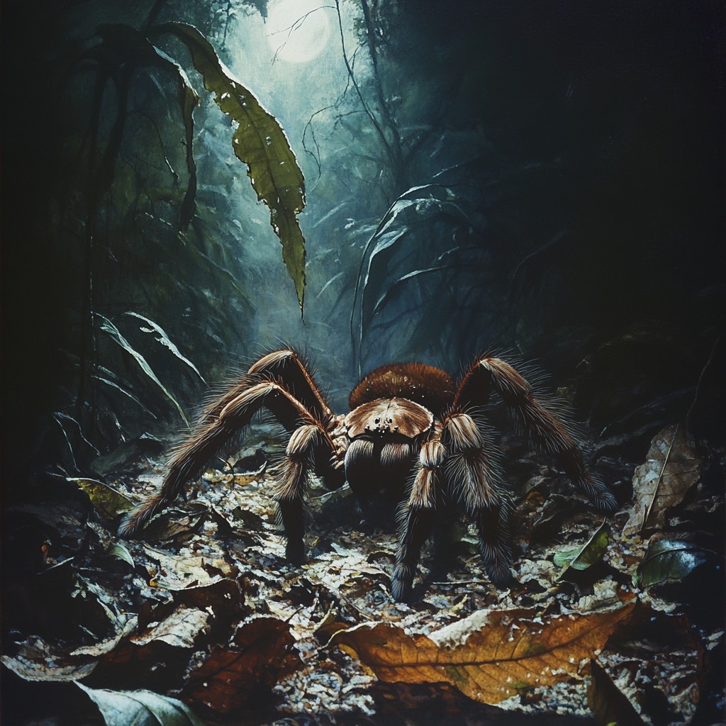 Large Spider Mist Free Forest Spider Lurks Image - Nature, Forest, Spider | Download at ...