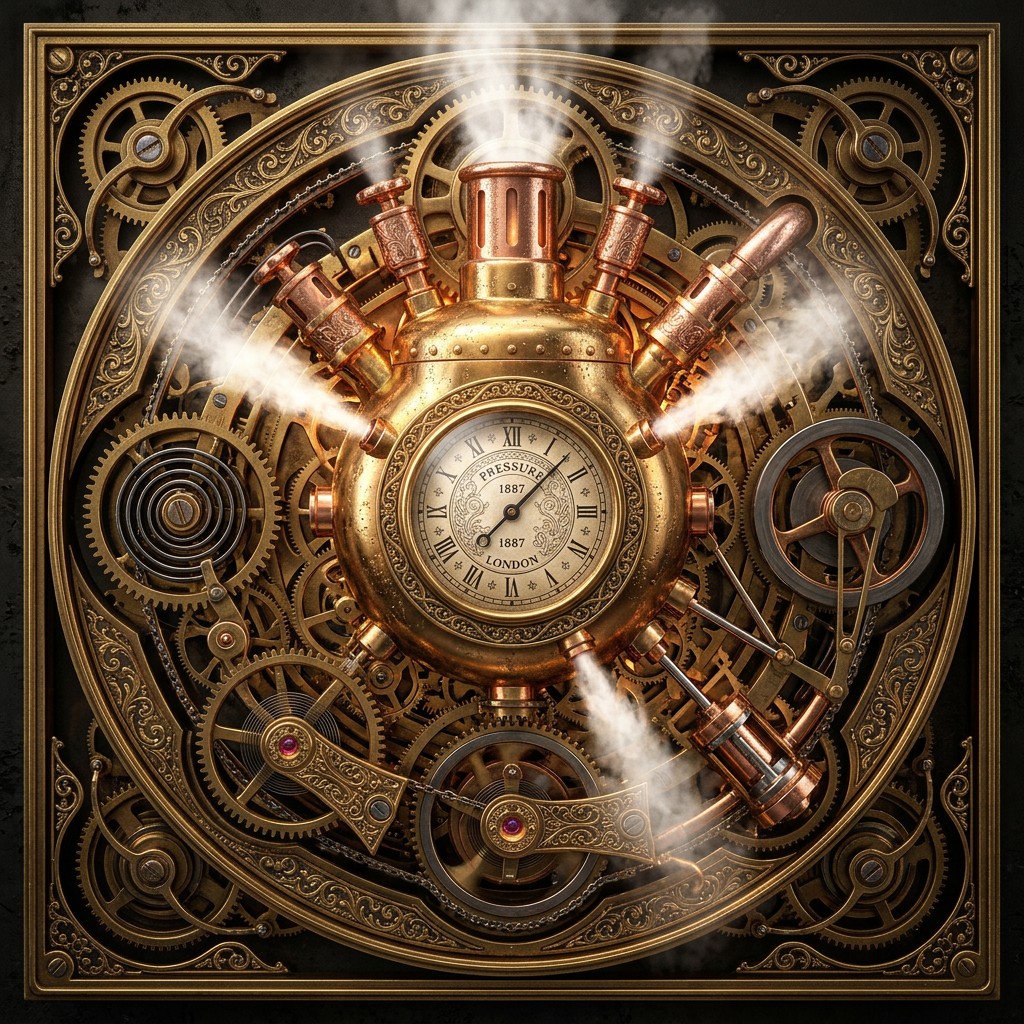 Free Steampunk Clockwork Engine Image - Steampunk, Clockwork, Gears ...
