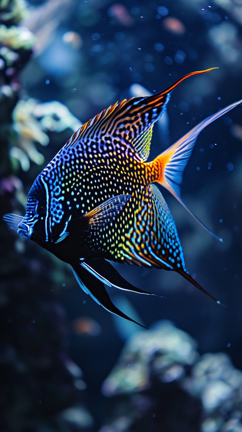 Free Vibrant Angel Fish Image - Fish, Aquarium, Marine | Download at ...