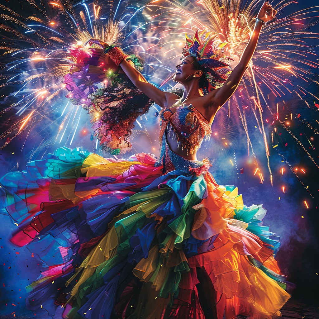 Festivable Free Festive Celebration Vibes Image - Celebration, Fireworks, Woman ...