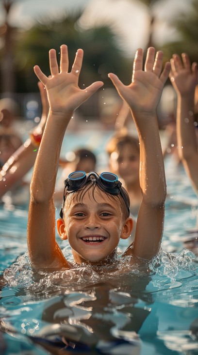 Free Joyful Pool Time Image - Swimming, Child, Pool | Download at StockCake