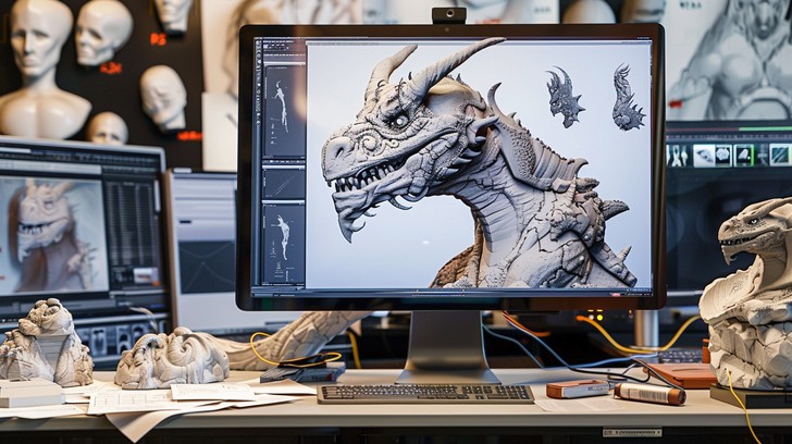 Free Digital Dragon Creation Image - Digital, Dragon, Creation ...