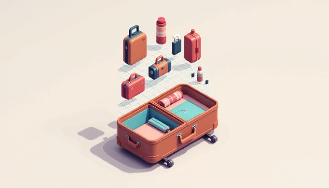 Free Organized Travel Essentials Image - Travel, Suitcase, Luggage ...