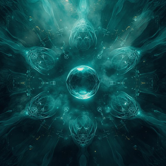 Teal Memory Free Crystalline Memory Gateway Image - Surreal, Crystalline, Memories ...