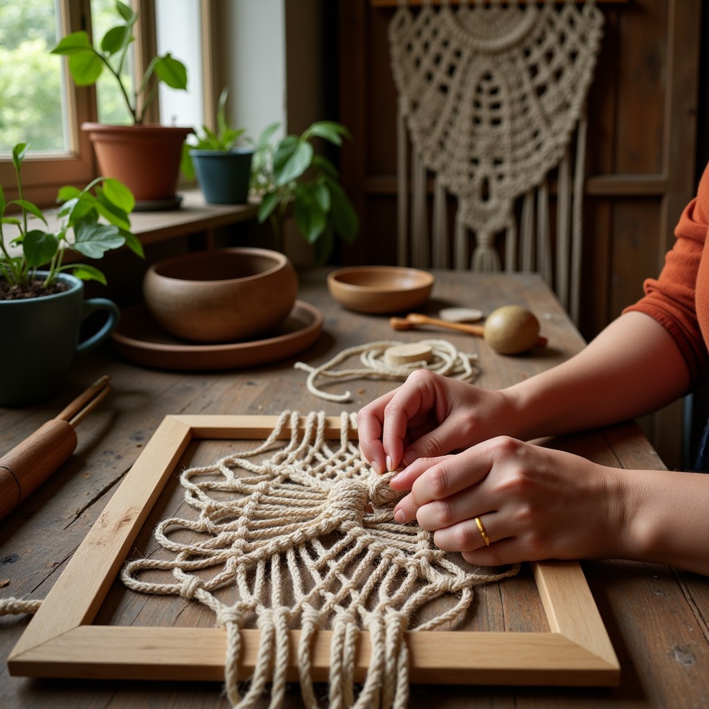 Free Artisanal Fiber Craft Image - Macrame, Craft, Handmade | Download ...