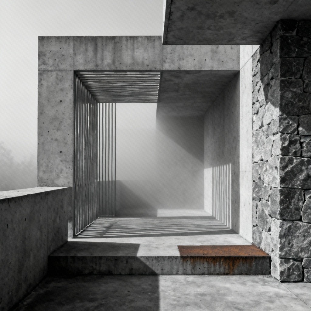 Free Gray Geometric Architecture Photo - Architecture, Minimal ...
