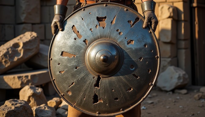 Free Battle-Scarred Relic Image - Shield, Ancient, Battle | Download at ...