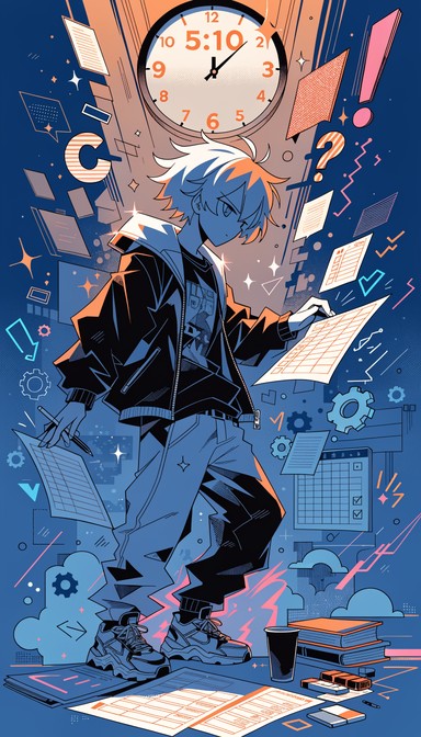 Morning Routine Comic Book Free Morning Routine Energy Image - Manga, Anime, Illustration ...