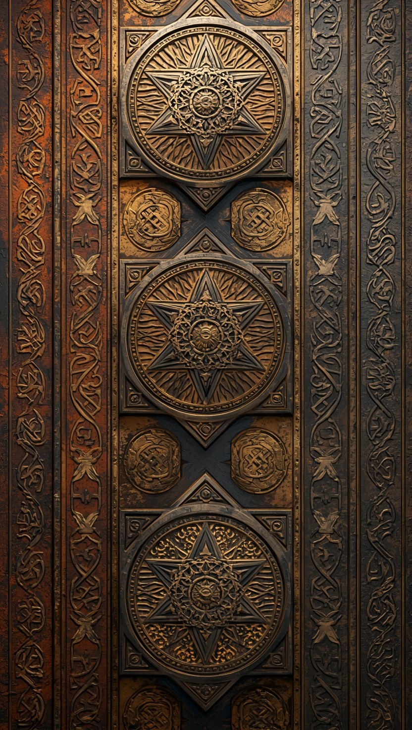 Free Ancient Sacred Emblems Photo - Ancient, Emblems, Metallic ...