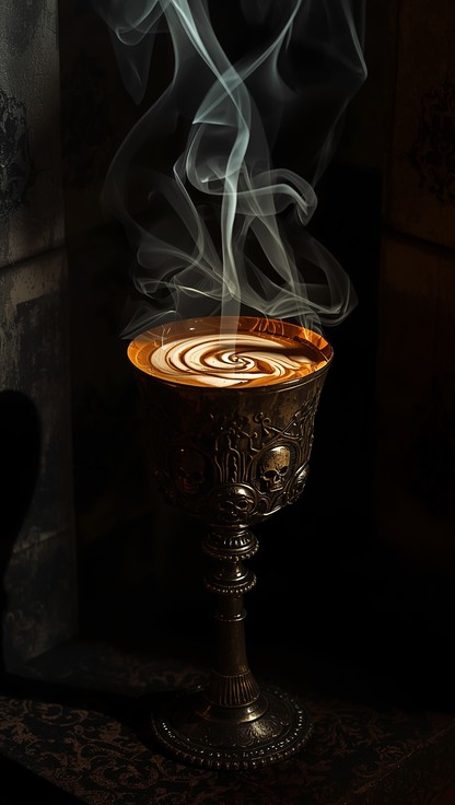 Free Gothic Coffee Ritual Image - Gothic, Coffee, Chalice | Download at ...