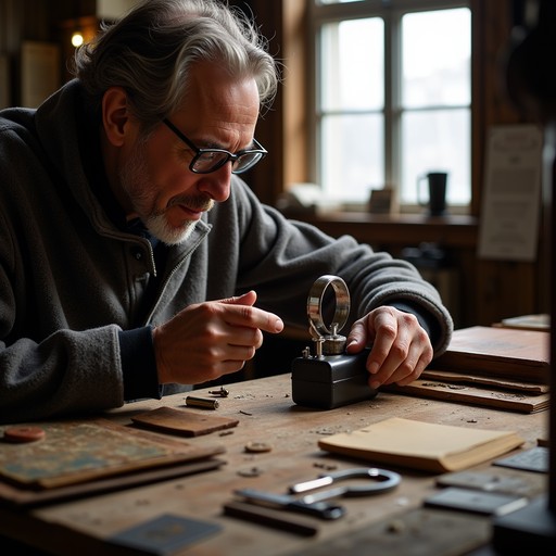Free Craftsman at work Image - Craftsman, Authentication, Magnifying ...