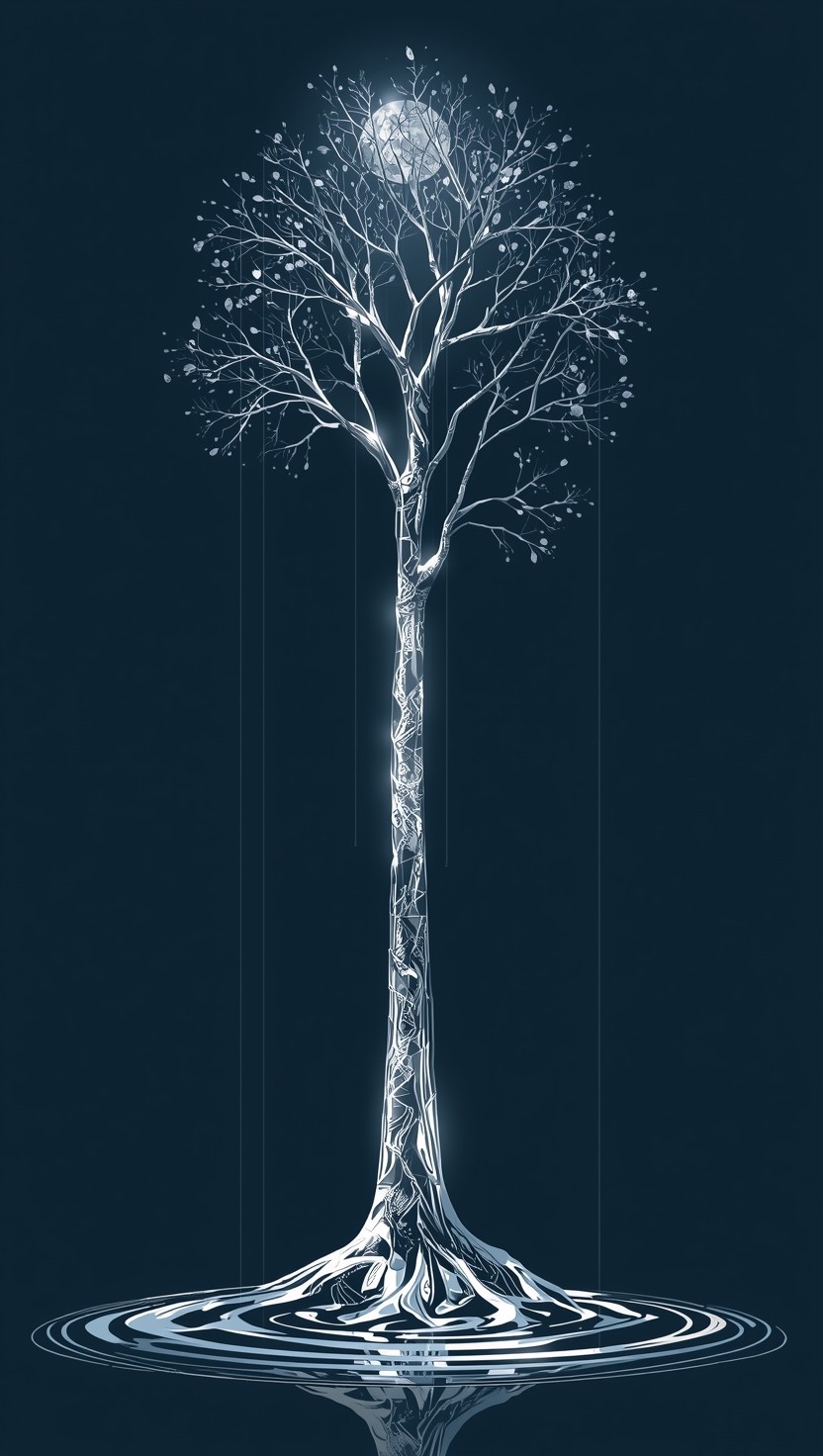 Siver Tree Color Free Silver Tree Ascends Photo - Silver, Tree, Indigo | Download at ...