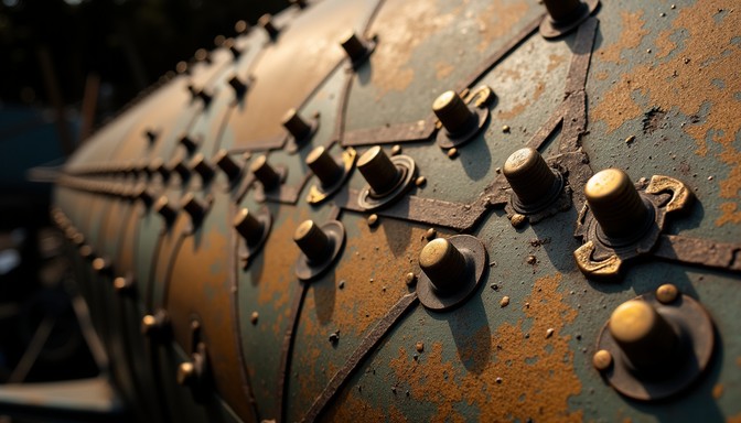 Rusty Rivets Paint/art Free Rusted Metal Rivets Image | Download at StockCake