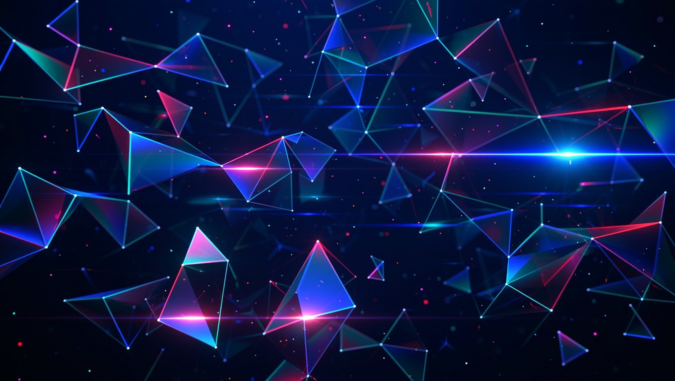Geometry Neon Background Free Neon Cyberpunk Geometry Image - Cyberpunk, Neon, Abstract ...