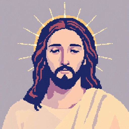 Free Pixel Sacred Meal Image - Pixelart, Minimalist, Religious ...