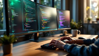 Free Modern Developer Setup Image - Coding, Developer, Workspace ...