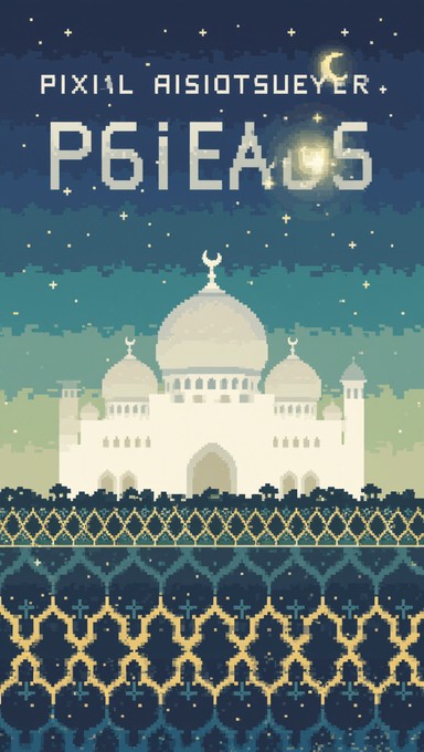 Free Pixel Islamic Design Image - Pixel, Islamic, Mosque | Download at ...