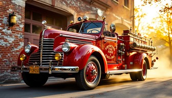 Free Classic Fire Engine Image - Vintage, Firetruck, Classic | Download ...