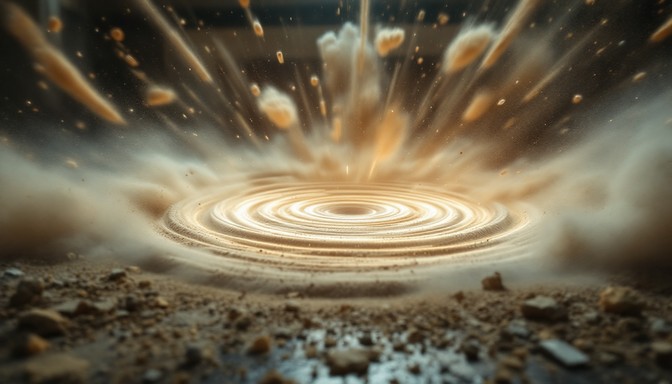 Thunder Wave Exploding Free Shockwave Expansion Captured Image - Shockwave, Explosion, Blast ...