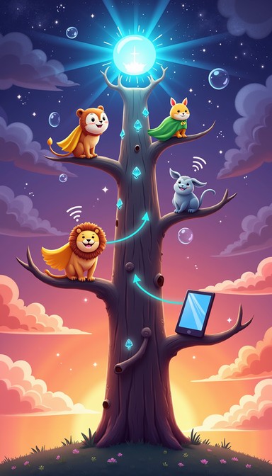 Internet Safety Tree Free Digital Safety Tree Image - Treehouse, Digital, Magical | Download ...