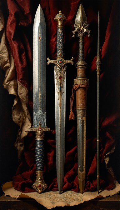 Steel Weapons Free Historic Weapons Display Image - Weapons, Sword, Dagger | Download ...