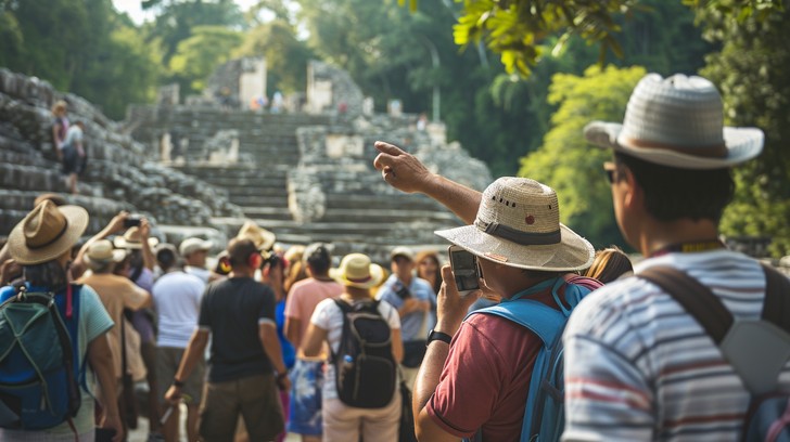 Free Tourists Exploring Ruins Image - Tourists, Ruins, Guide | Download ...