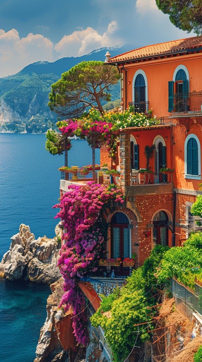 Free Mediterranean Coastal Villa Image - Mediterranean, Villa ...